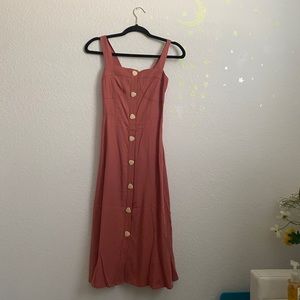 Mauve Midi Dress